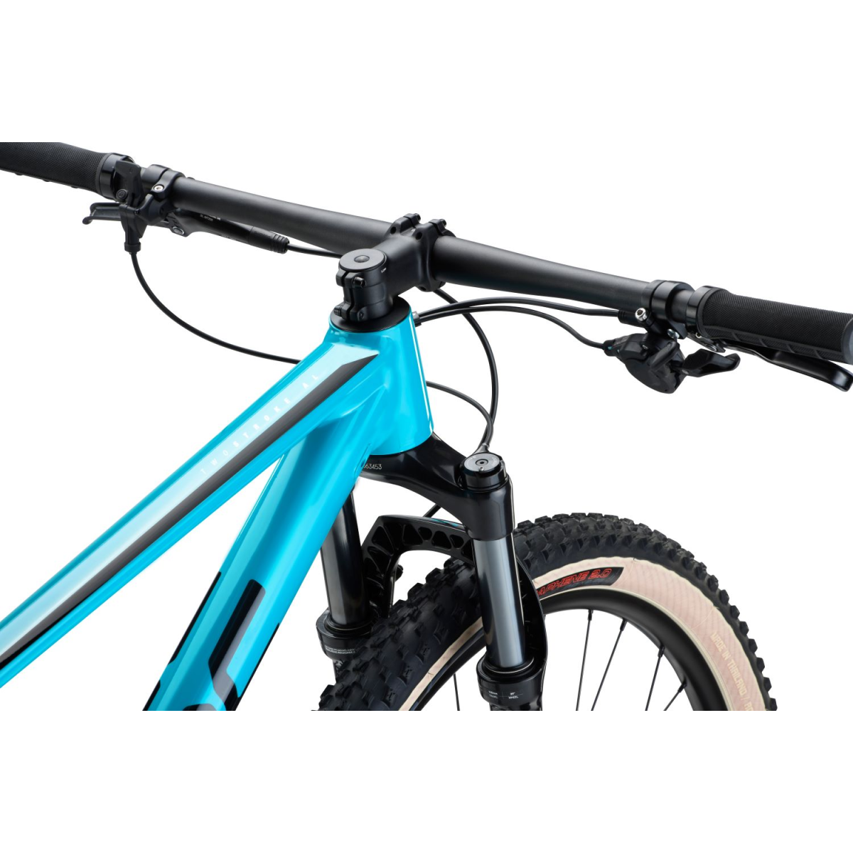BMC Twostroke AL Two kalnų dviratis | Turquoise - Black